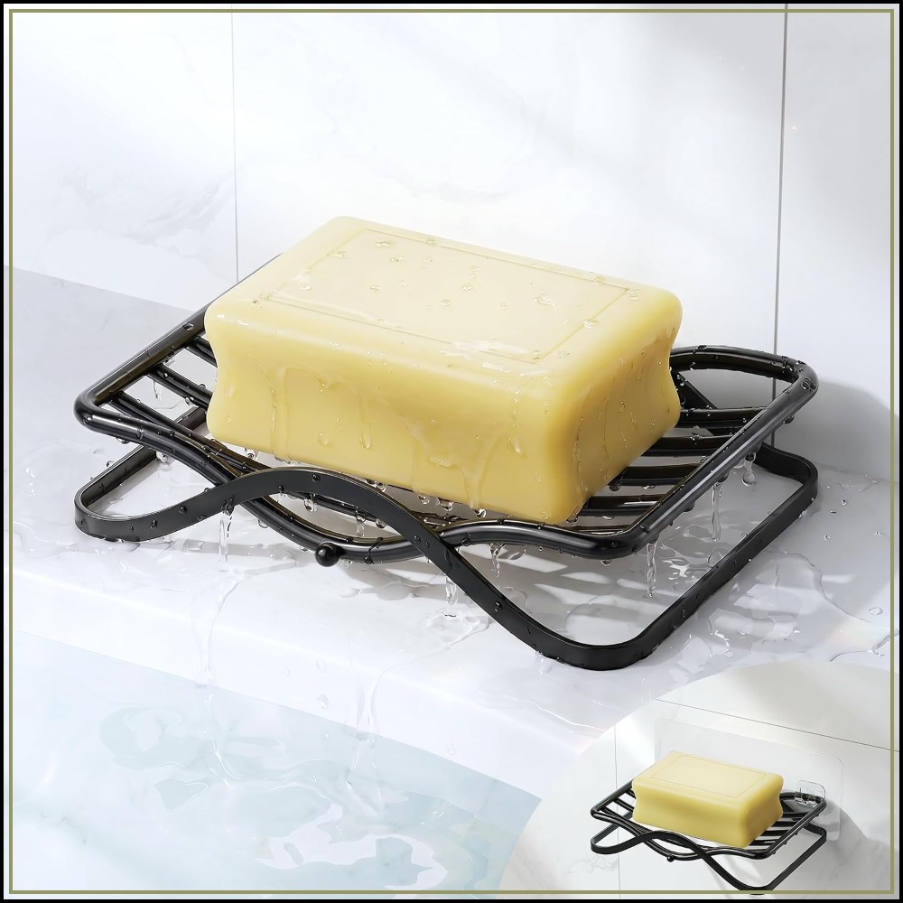 Soap Dish Draining - Self Draining Bar Soap Dish Holder