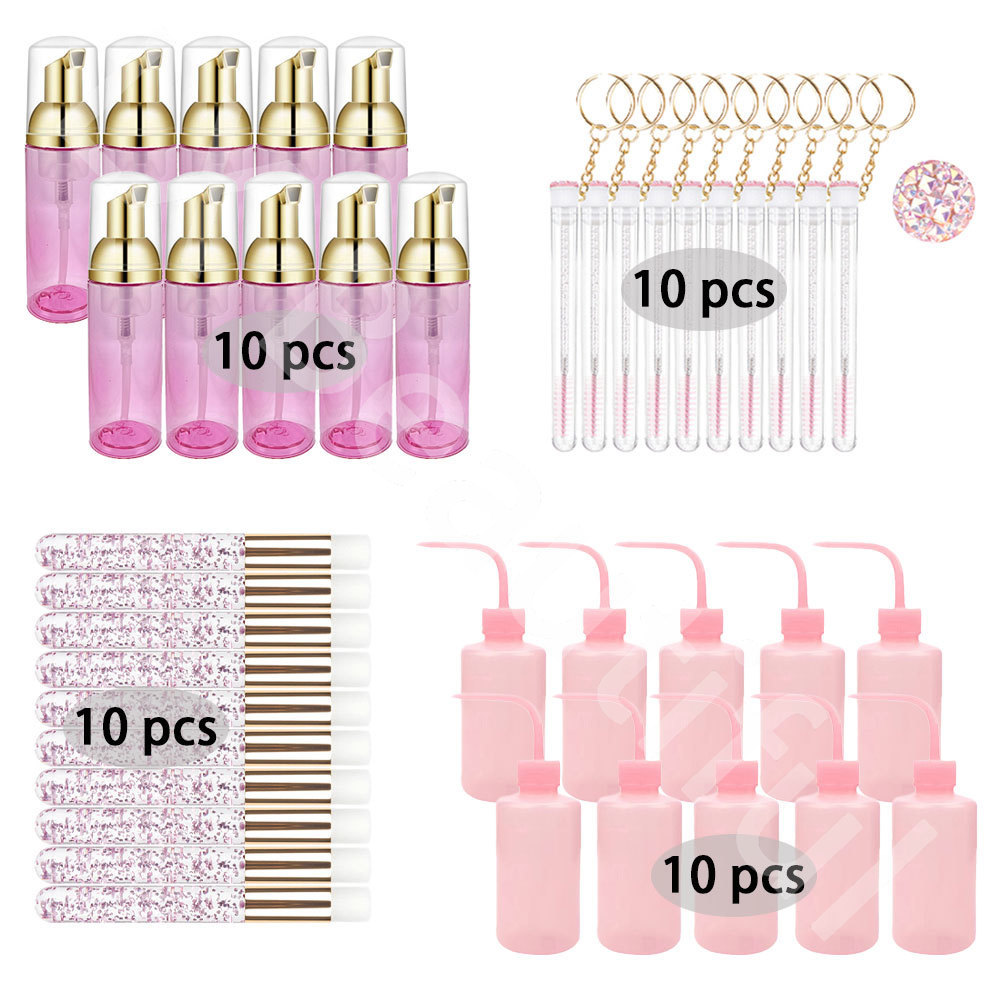 Soap Making Equipment - 40Pcs/Set Grafting Eyelash Cleaning Set 60ML