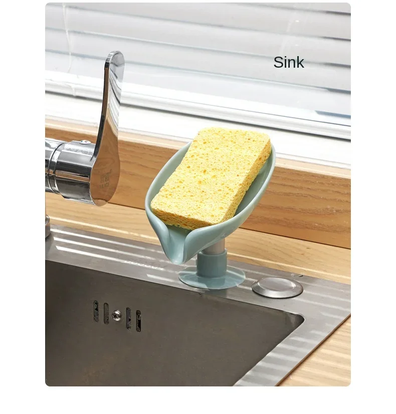 Drain Soap Holder Leaf Shape S – обзор и цена Soap Dish Draining