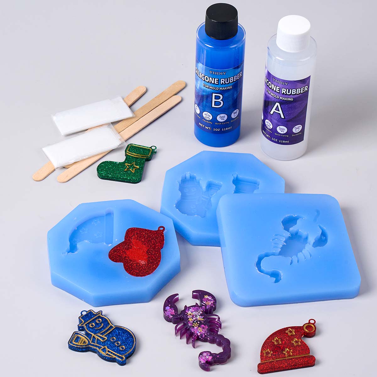 118ml/296ml Silicone Mold Maki – обзор и цена Soap Making Line