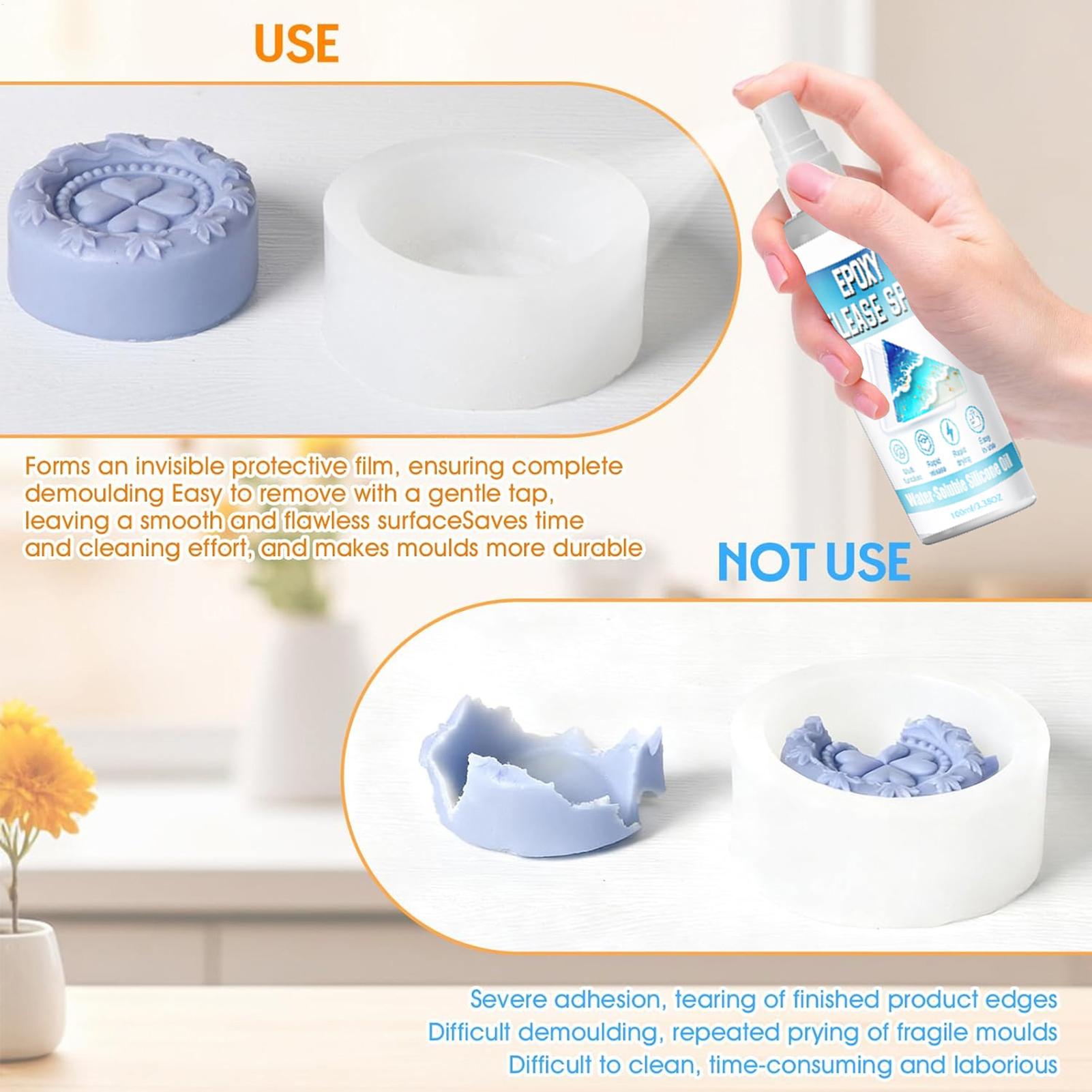 100ml Silicone Release Spray E – обзор и цена Soap Making Home