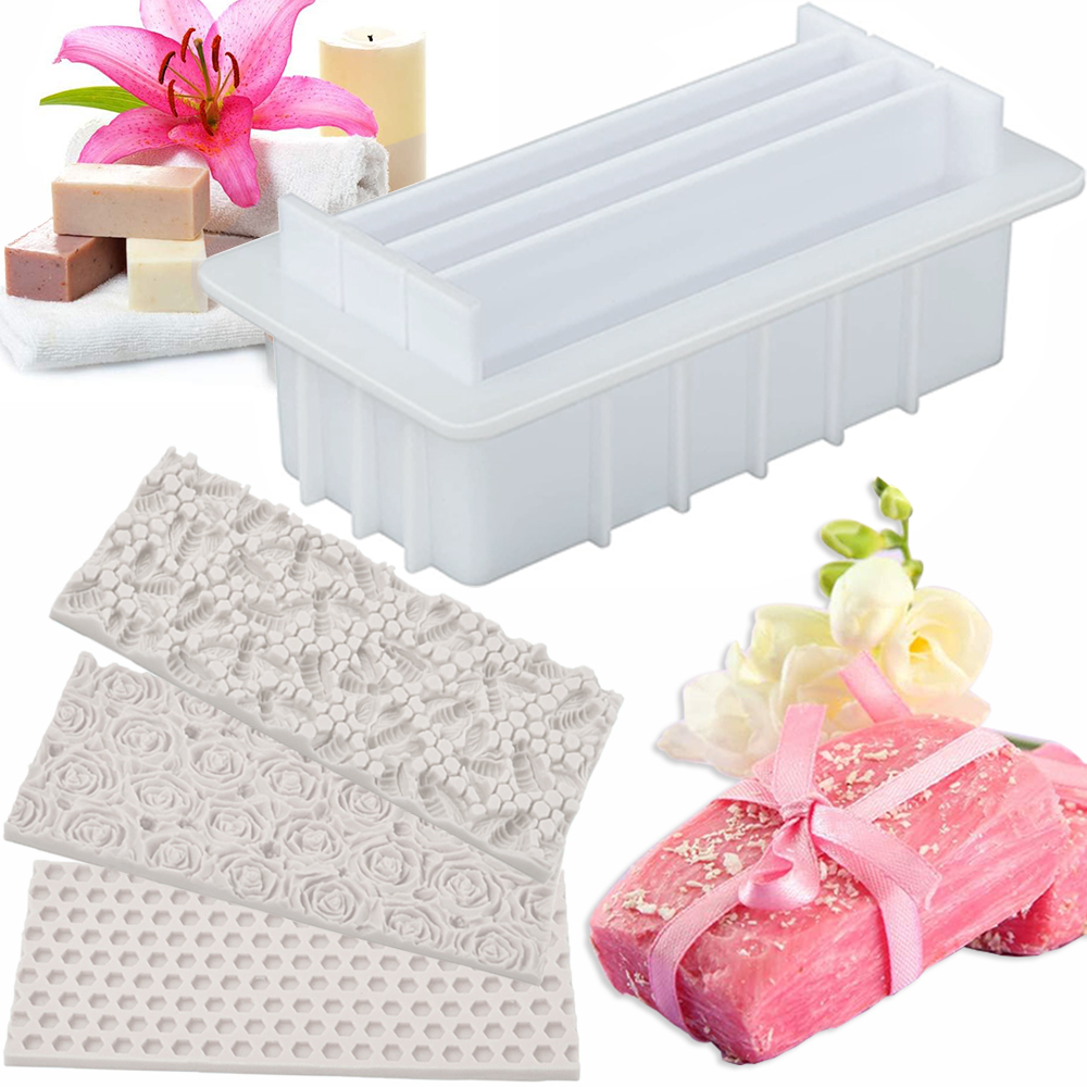42oz Silicone Soap Mold with 5 – обзор и цена Soap Making Accessories
