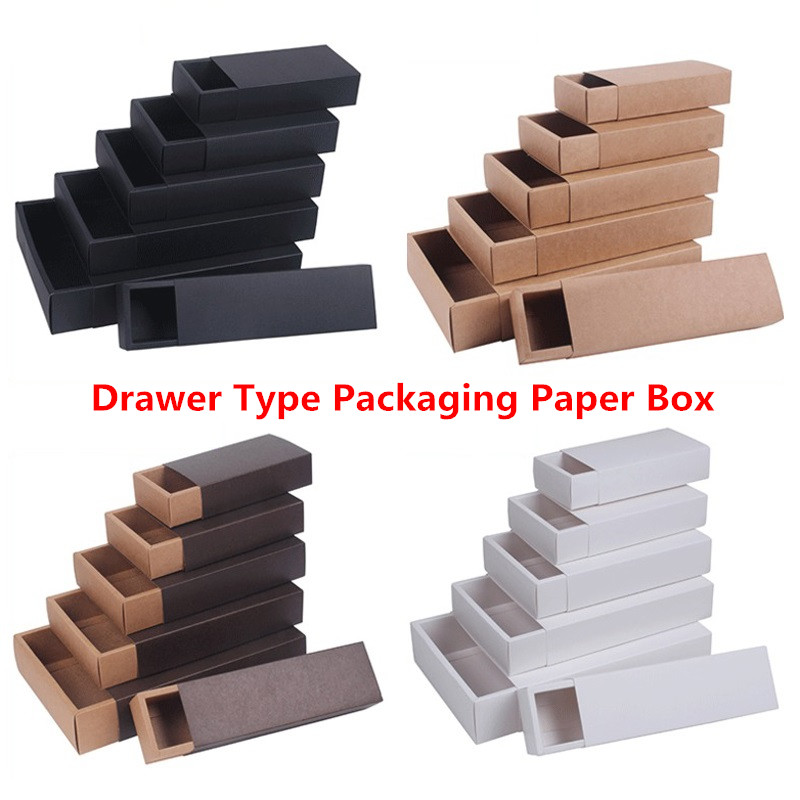 Kraft Paper Drawer Type Craft  – обзор и цена Kraft Soap Label