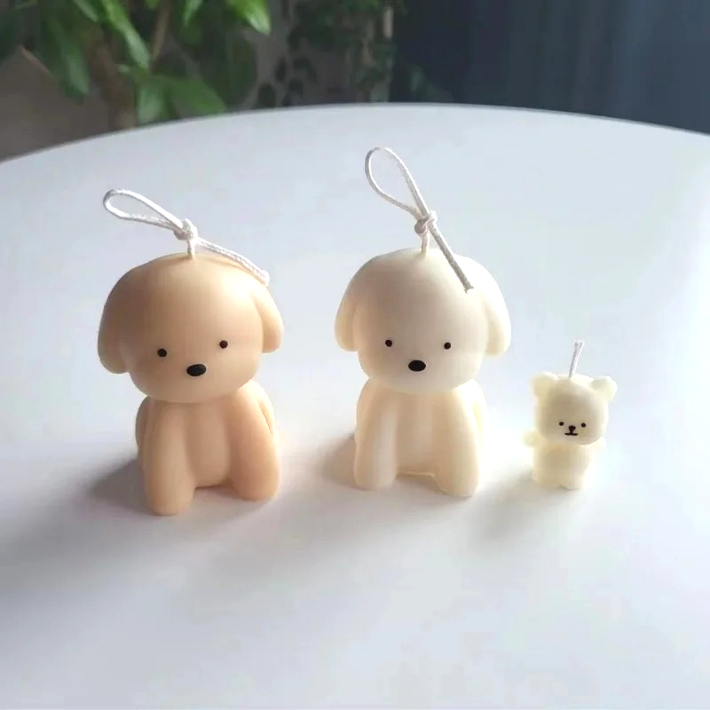 3D Puppy Scented Candle Silico – обзор и цена Soap Making Home