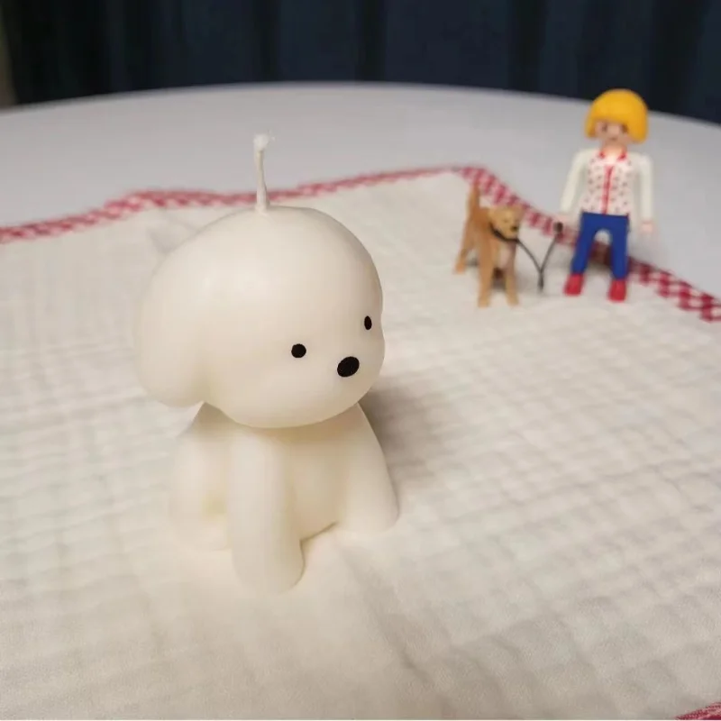 3D Puppy Scented Candle Silico – обзор и цена Soap Making Home