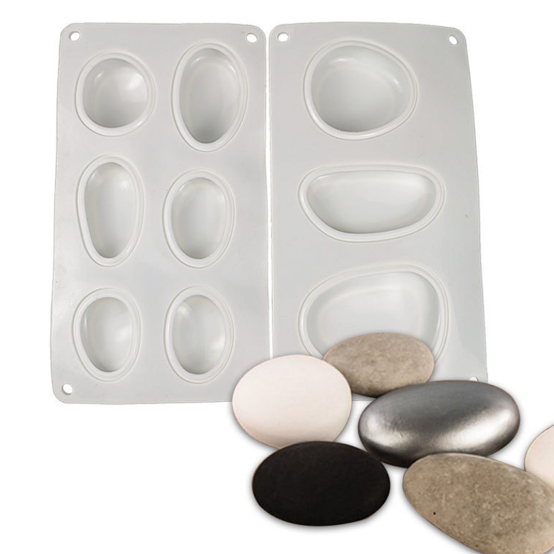 Multicavity Creative Pebble Si – обзор и цена Soap Making Home