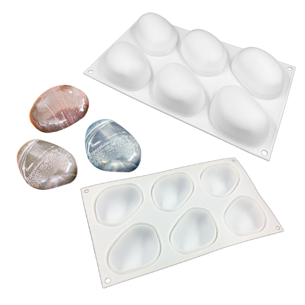 Multicavity Creative Pebble Si – обзор и цена Soap Making Home
