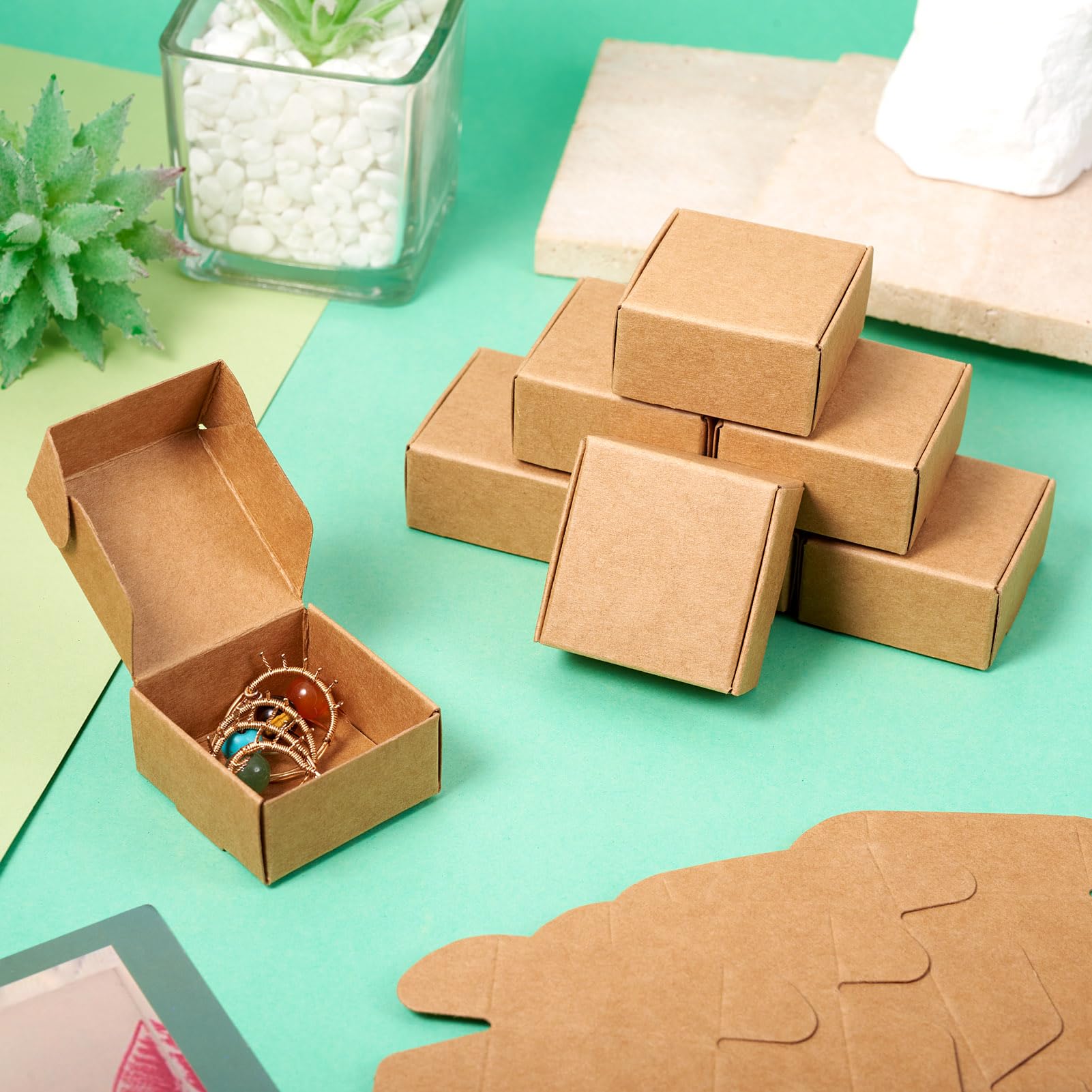 20/50PCS Kraft Paper Gift Boxe – обзор и цена Kraft Soap Label