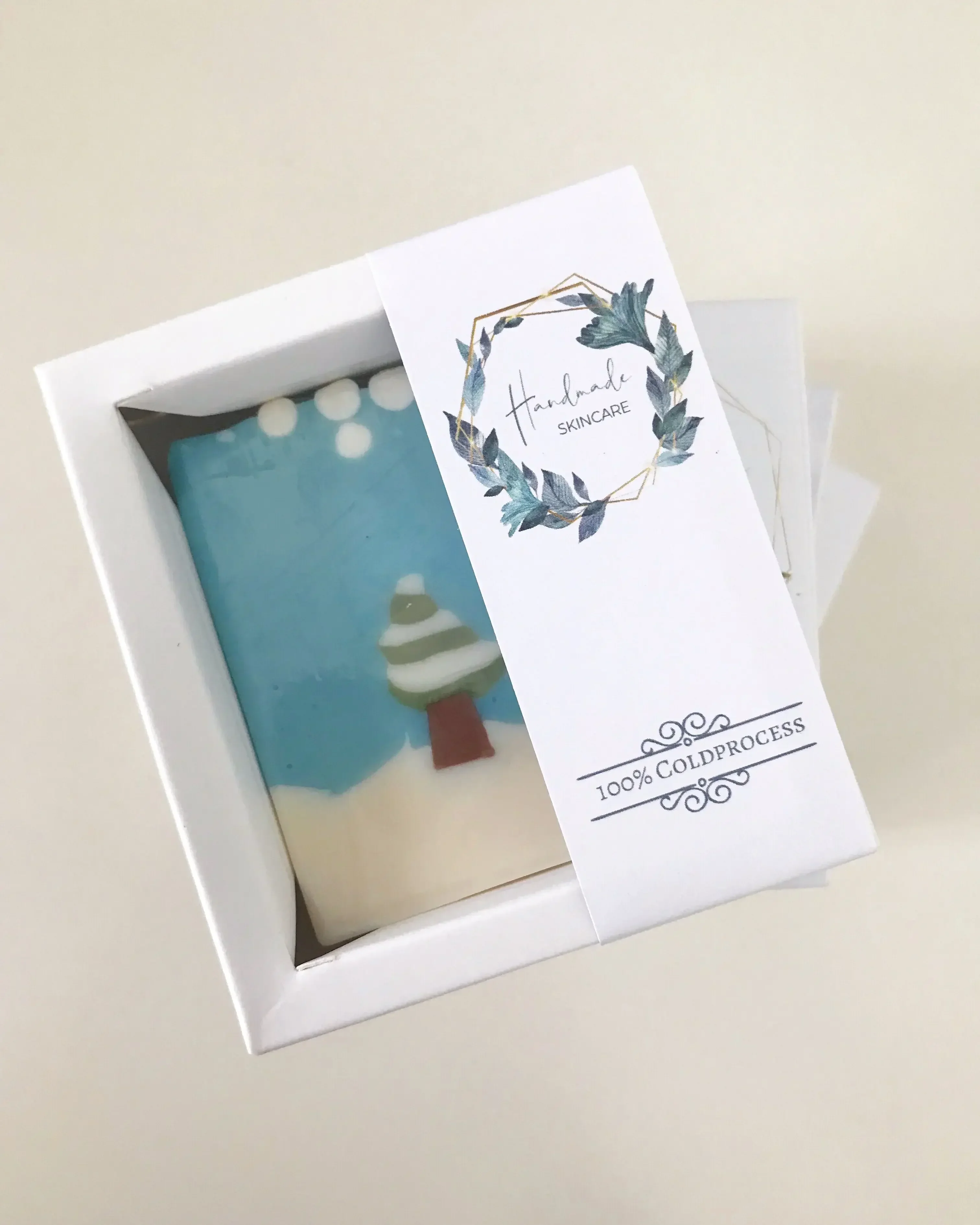 50pcs/Lot White Paper Box Soap – обзор и цена Kraft Soap Label