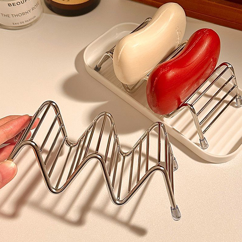 1pcs Stainless Steel Soap Rack – обзор и цена Soap Dish Draining
