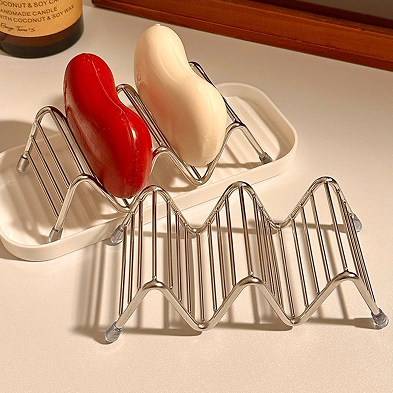 1pcs Stainless Steel Soap Rack – обзор и цена Soap Dish Draining