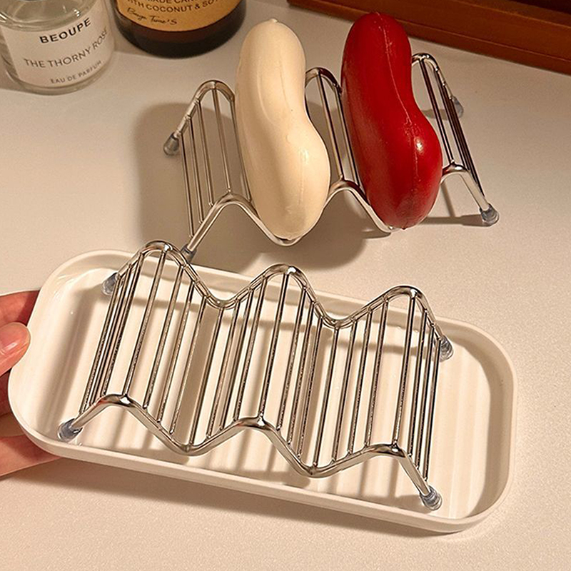 1pcs Stainless Steel Soap Rack – обзор и цена Soap Dish Draining
