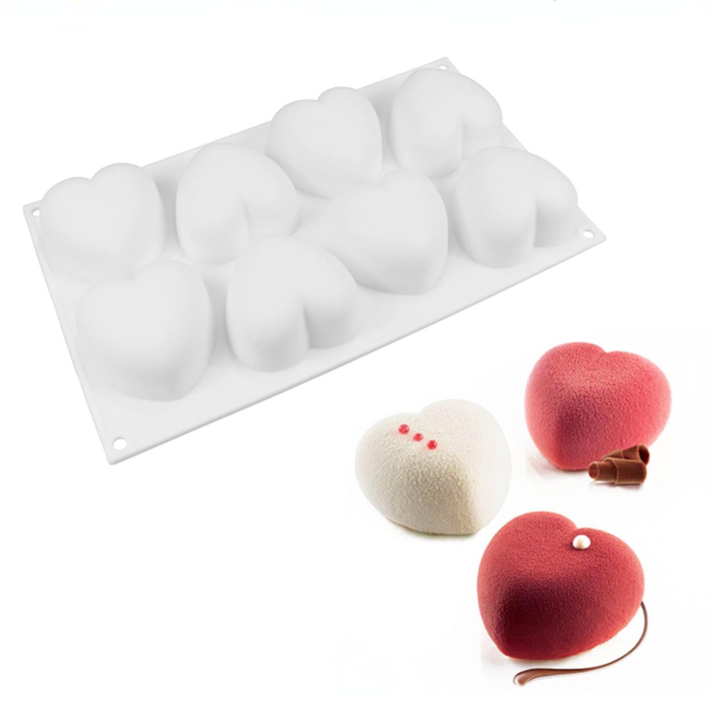 Love Heart Silicone Soap Mold  – обзор и цена Soap Making Line