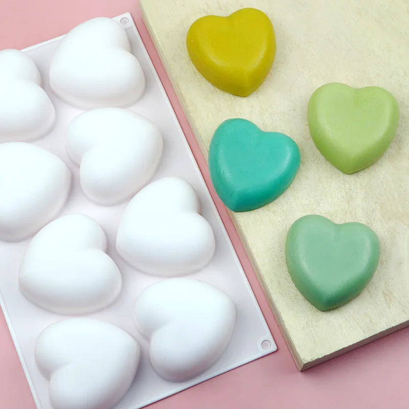 Love Heart Silicone Soap Mold  – обзор и цена Soap Making Line