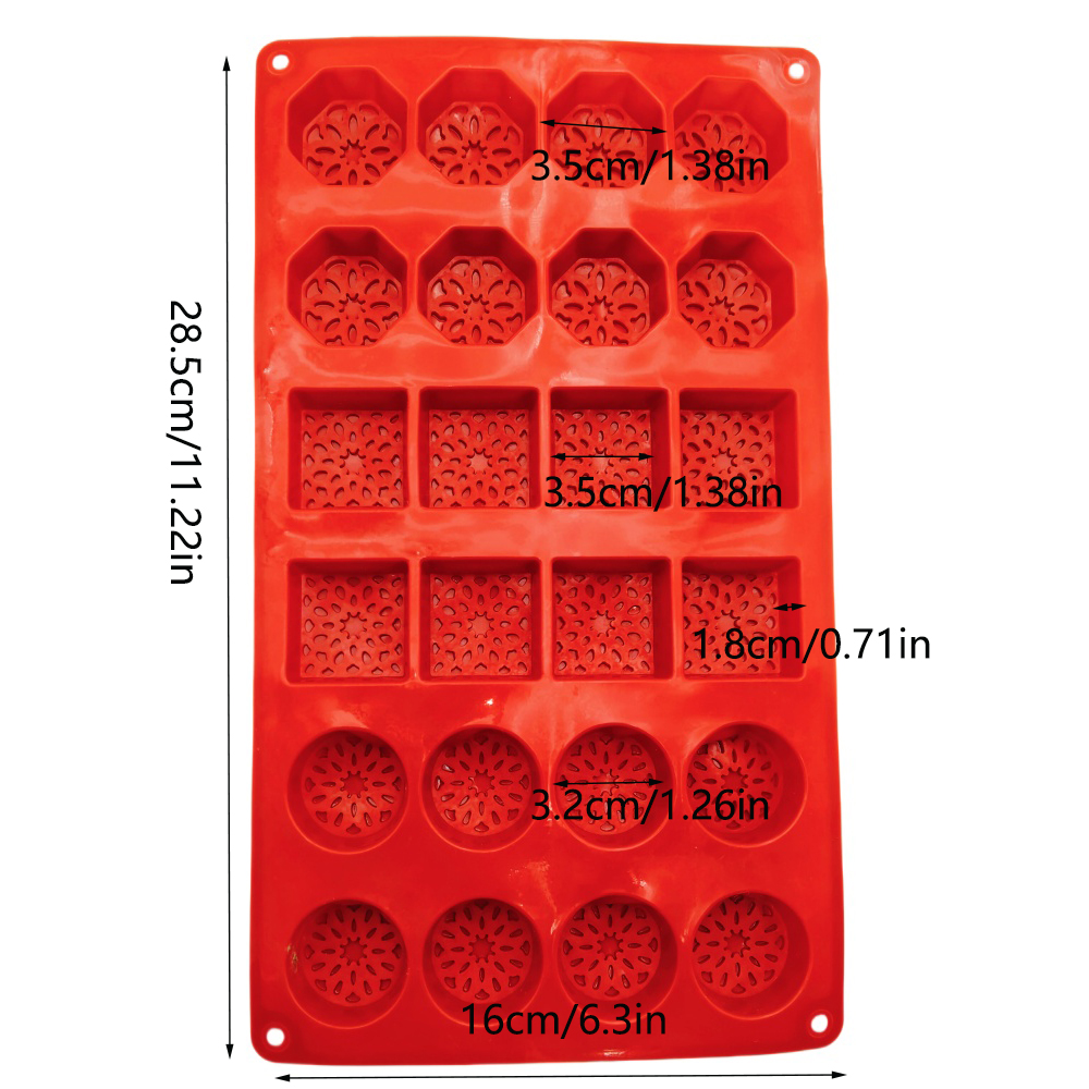 New Arrival 24 Hole Round Squa – обзор и цена Soap Making Supplies Australia