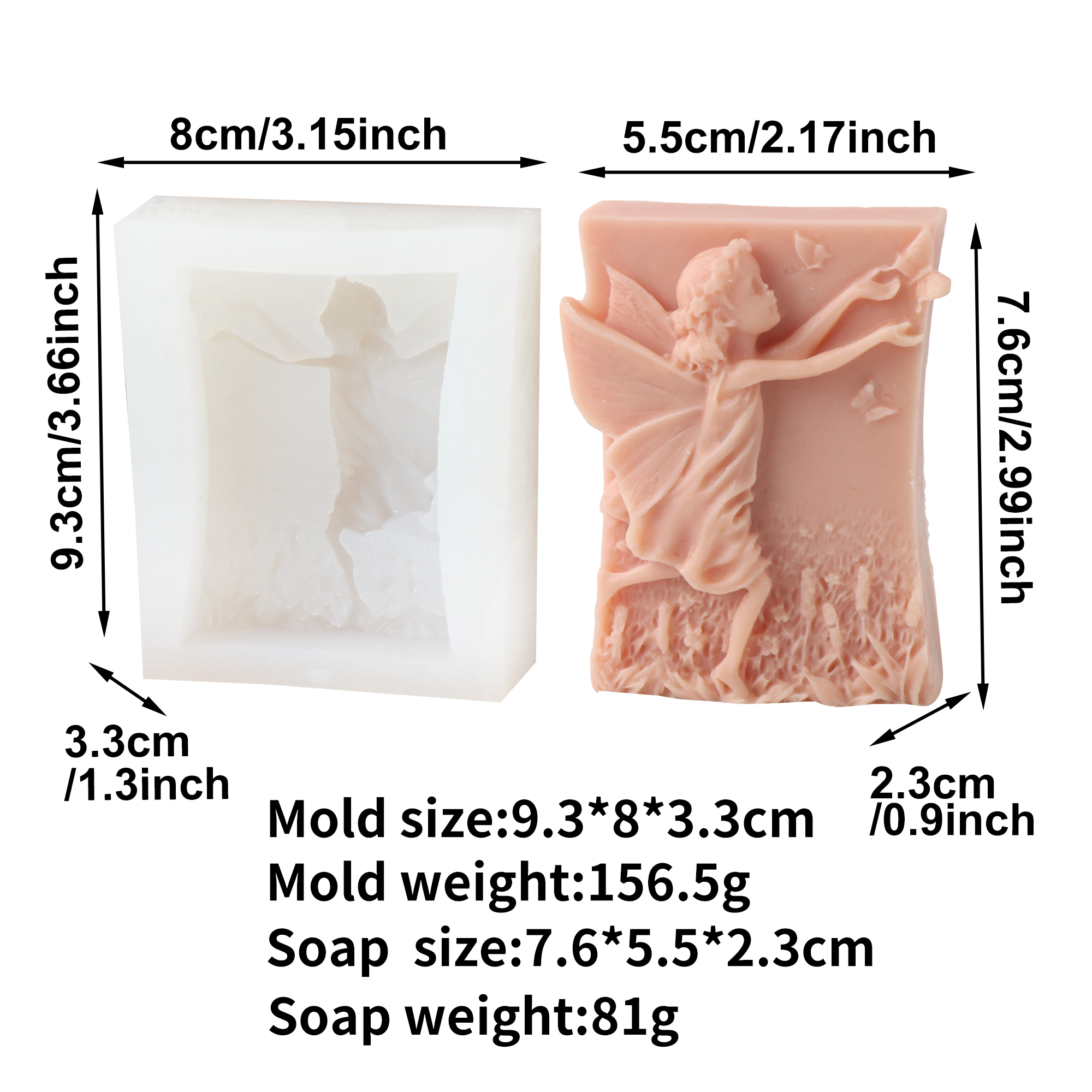 Flower Fairy Silicone Soap Mol – обзор и цена Soap Making Home