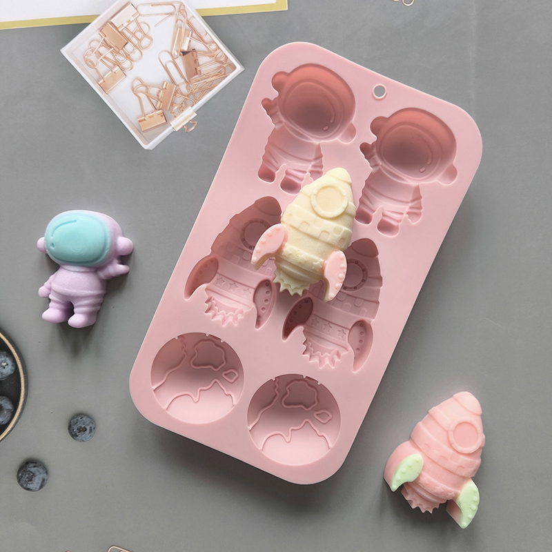 6-hole Cartoon Astronaut Rocke – обзор и цена Soap Making Ideas