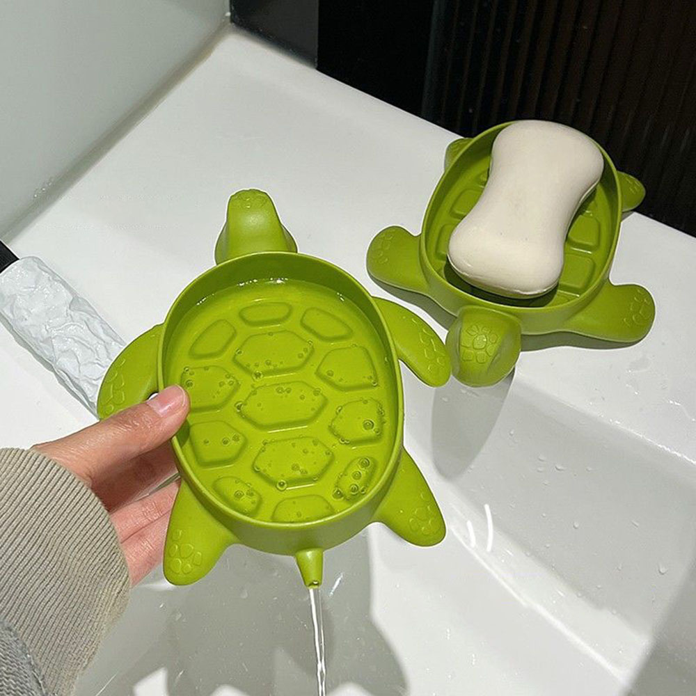Turtle Drain Soap Box  Cartoon – обзор и цена Soap Dish Draining