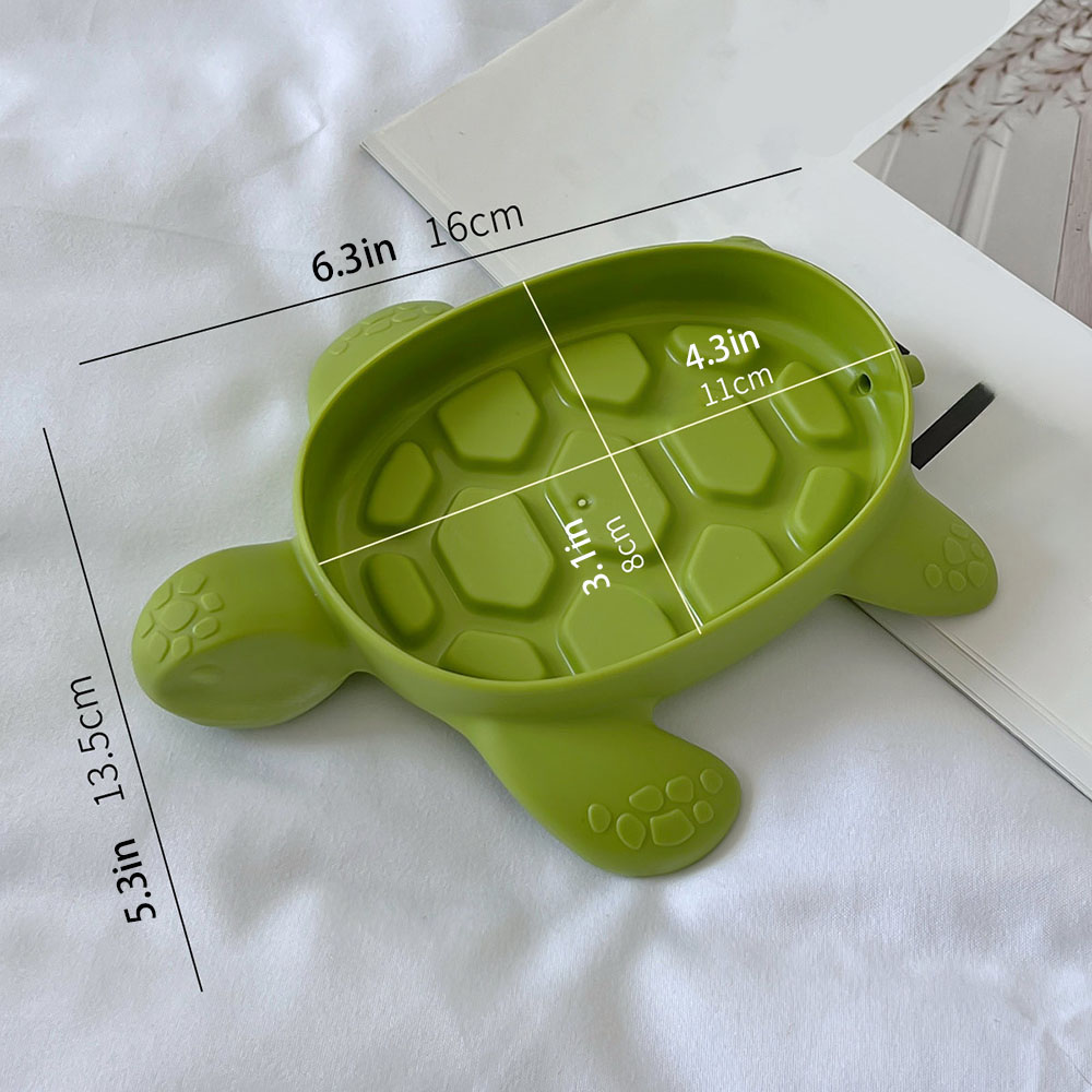 Turtle Drain Soap Box  Cartoon – обзор и цена Soap Dish Draining