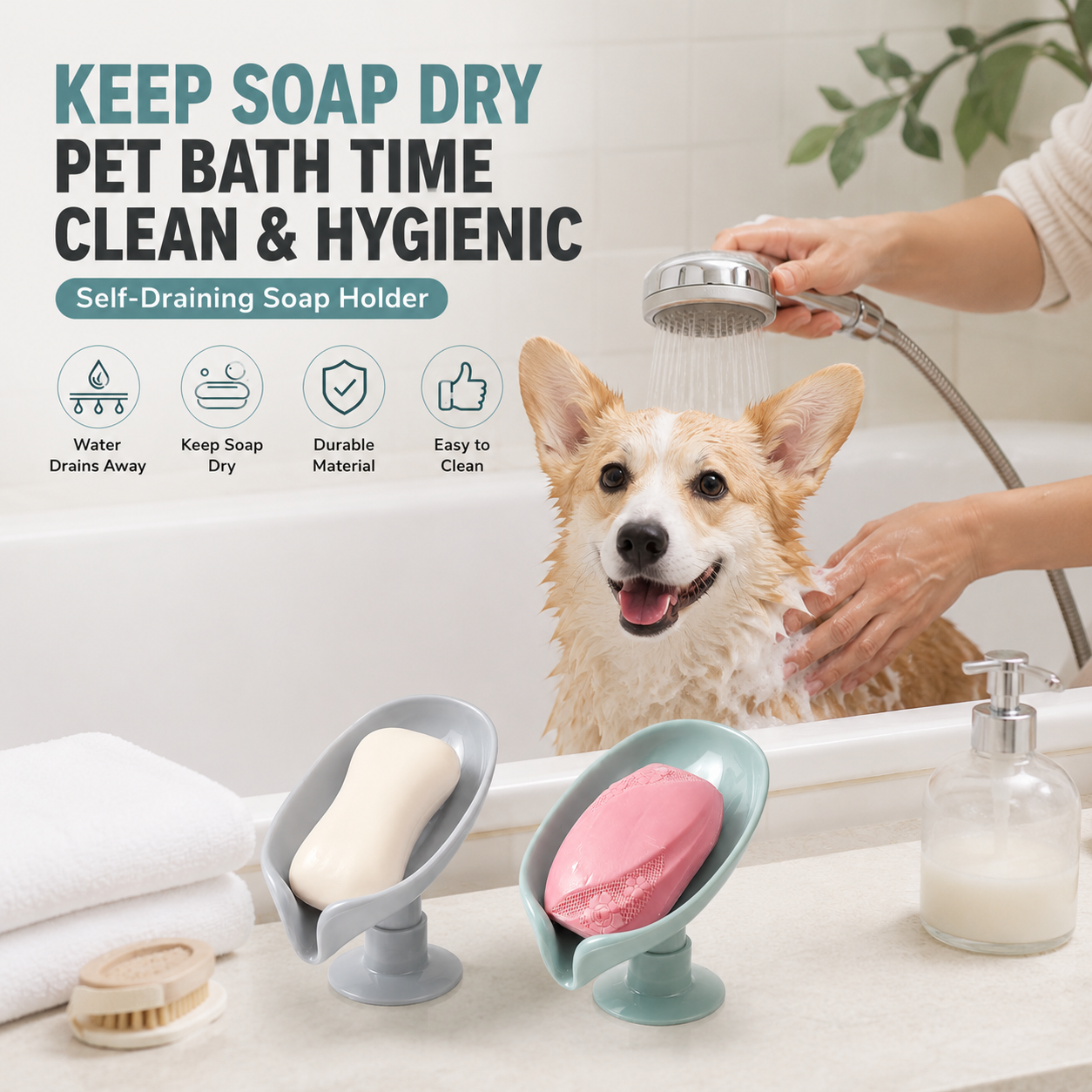 Leaf Shape Self Draining Soap  – обзор и цена Soap Dish Draining