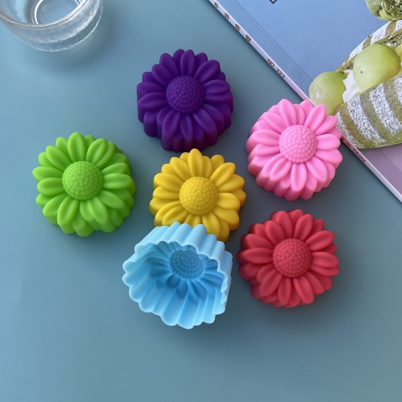 6 Pcs Set Non-Stick Flower Des – обзор и цена Soap Making Equipment