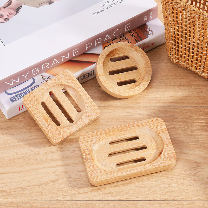 Wooden Natural Bamboo Soap Dis – обзор и цена Soap Dish Draining