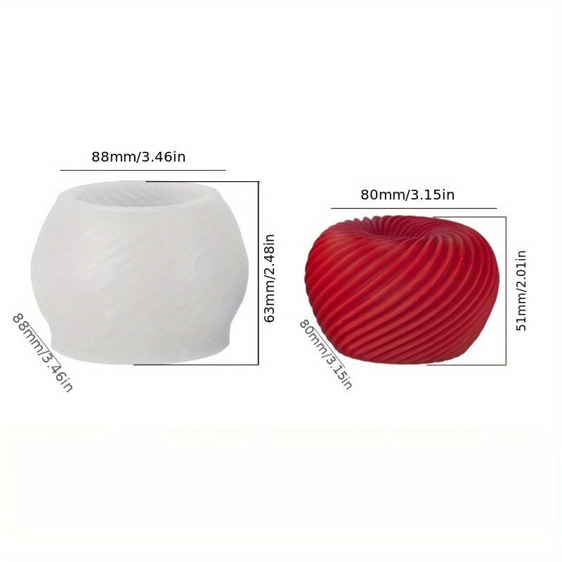 A trendy red apple silicone mo – обзор и цена Soap Making Line