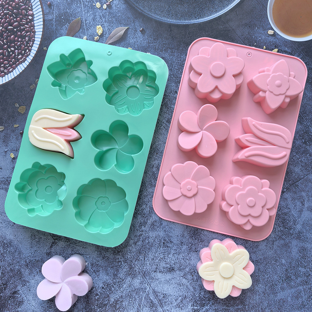 kinds Flower Silicone Molds Di – обзор и цена Soap Making Line