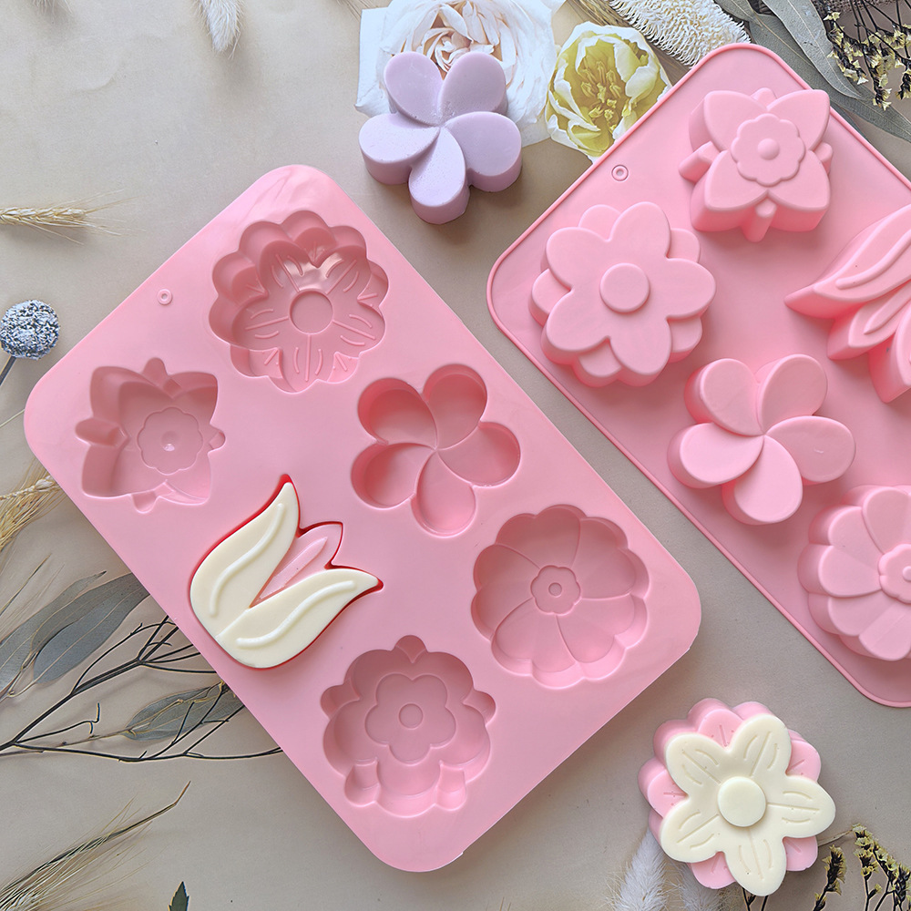 kinds Flower Silicone Molds Di – обзор и цена Soap Making Line