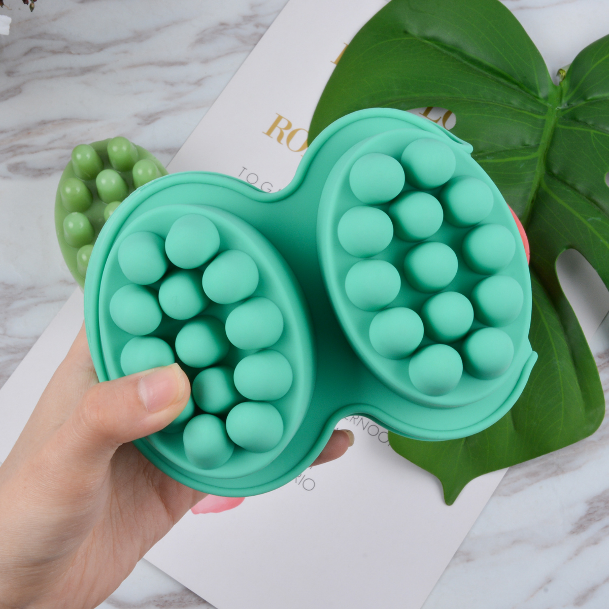 4 Hole Oval Massage Soap Silic – обзор и цена Soap Making Line