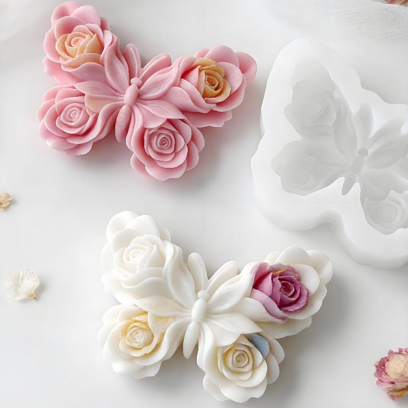 DIY Rose Butterfly Form Silico – обзор и цена Soap Making Line