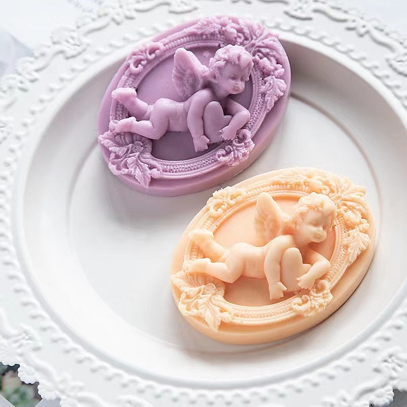 3D Angel Kids Shaped Silicone  – обзор и цена Soap Making Home