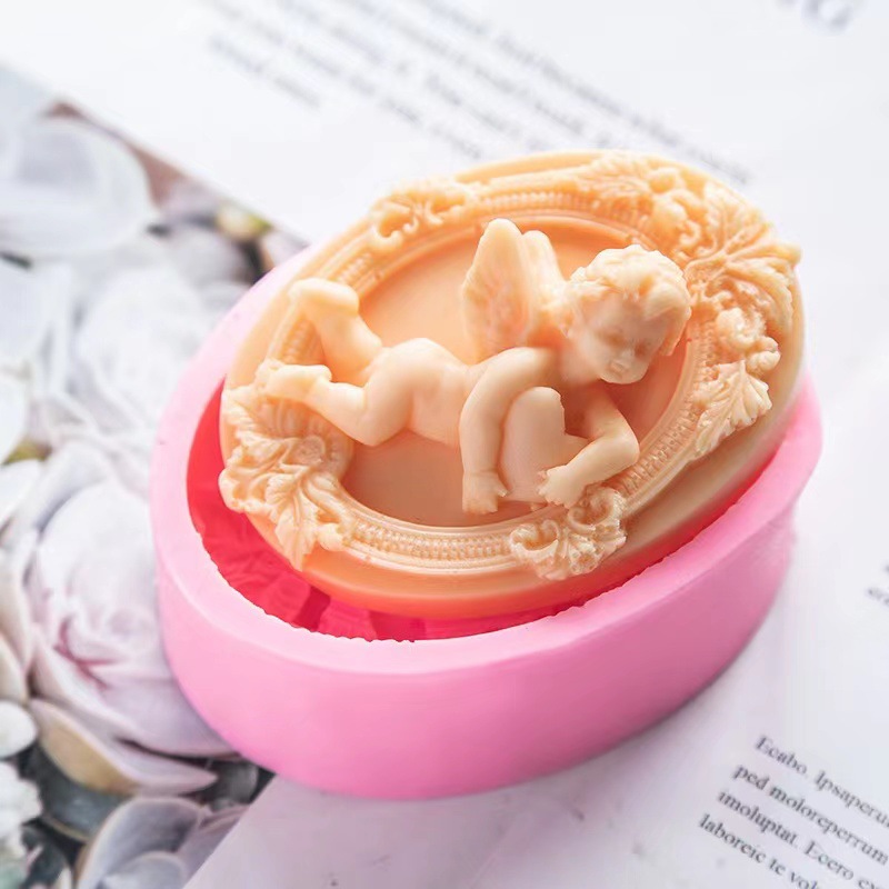 3D Angel Kids Shaped Silicone  – обзор и цена Soap Making Home