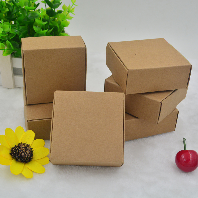 100pcs Kraft Paper candy Box,s – обзор и цена Kraft Soap Label