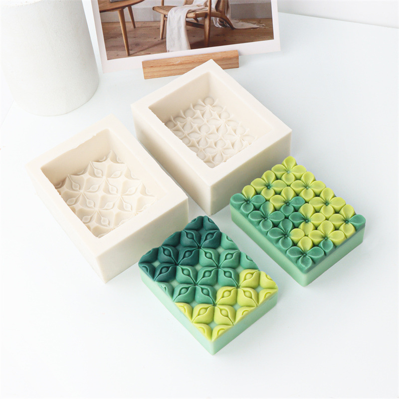 Square Flower Handmade Soap Si – обзор и цена Soap Making Home